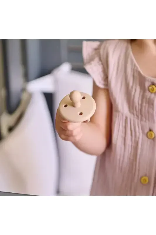 Силиконовая соска 0+ мес - Bubble Beige - 1