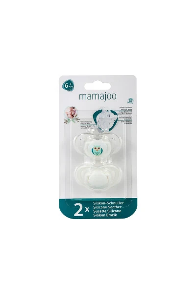 Силиконовые соски Белая Сова 2 шт 6+ мес - MAMAJOO (1)