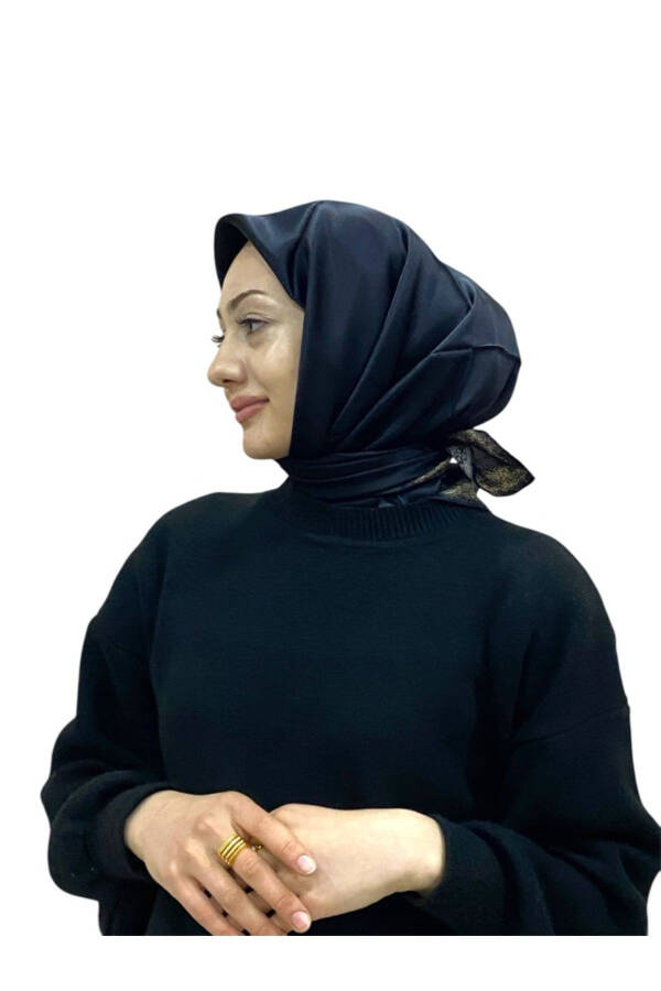 Silk Crepe Satin Scarf 8959701-314 - 1