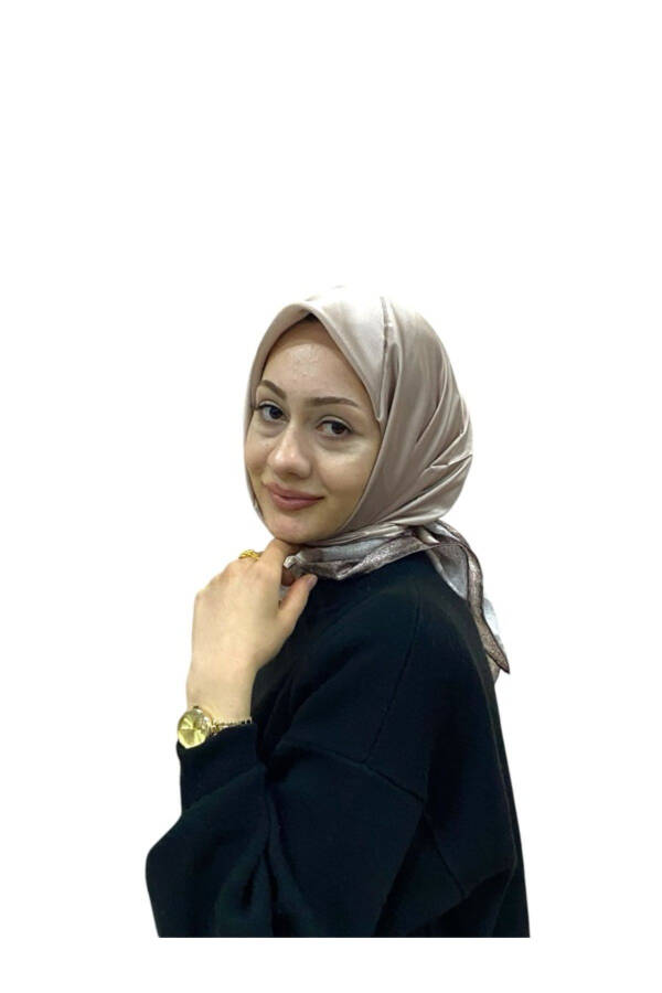 Silk Crepe Satin Scarf 8959701-331 - 3