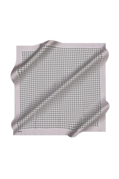 Silk Crepe Satin Scarf 8963701 - AKER