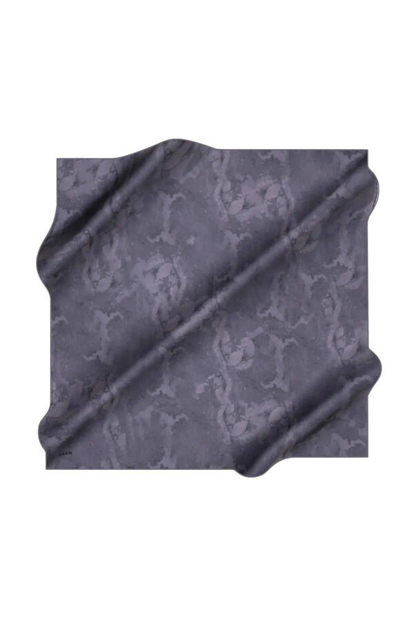 SILK CREPE SATIN SCARF 8974701 - 1