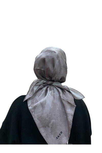 Silk Crepe Satin Scarf 8974701-373 - 3