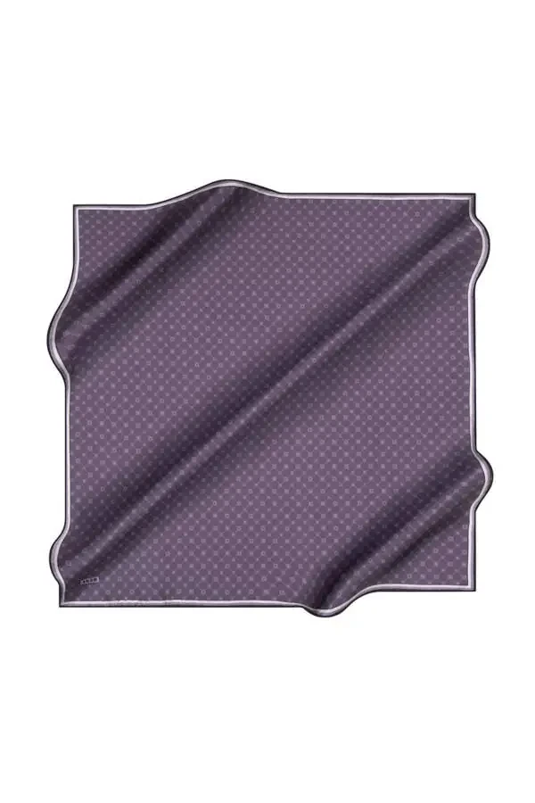 Silk Crepe Satin Scarf 8981701 - 1