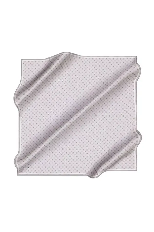 Silk Crepe Satin Scarf 8981701 - 1