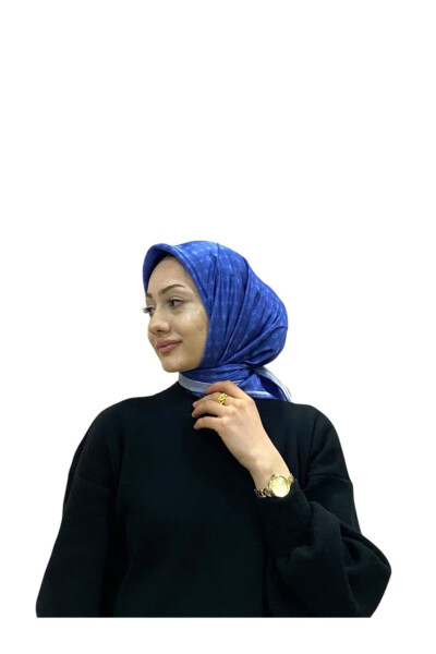 Silk Crepe Satin Scarf 8981701-323 - 2