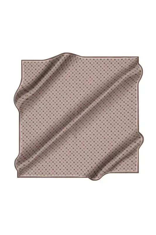 Silk Crepe Satin Scarf 8981701-331 - 1