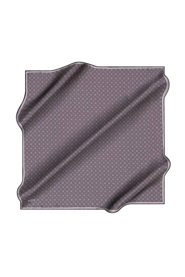 Silk Crepe Satin Scarf 8981701-371 - 1