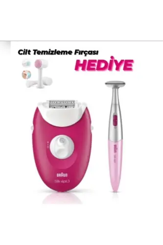 Silk-epil 3 3-420+ Bikini Trimmer Epilyatsiya Asbob - BRAUN (1)