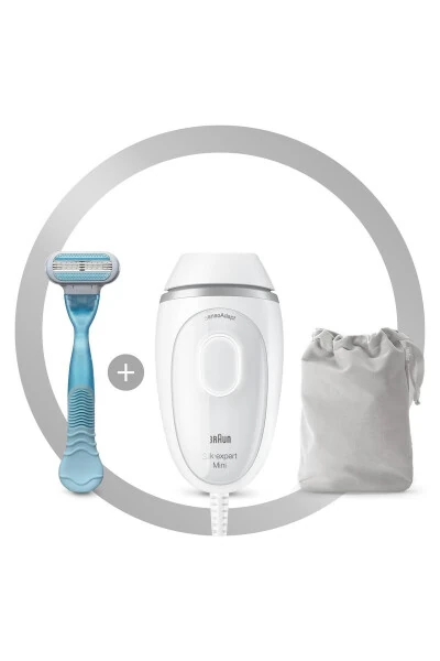 Silk Expert Mini PL1124, New Generation IPL with 300,000 Flashes - BRAUN