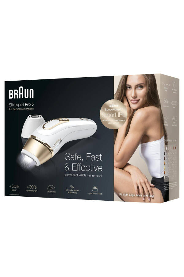 Silk Expert Pro 5 PL5124 Next Generation IPL Device Laser Hair Removal Tool - 7