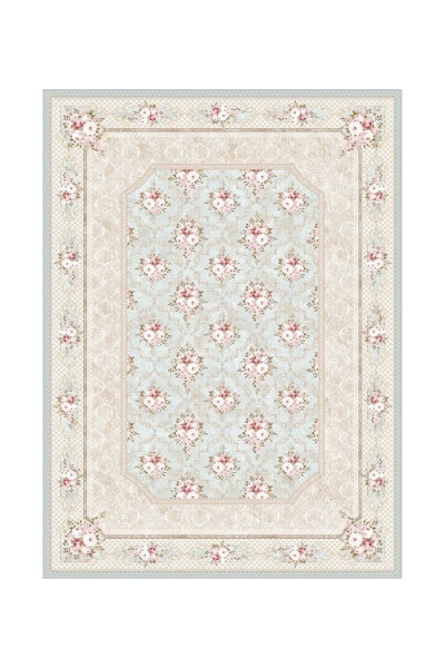 Silk Latex Anti-Slip Base Rug - 1