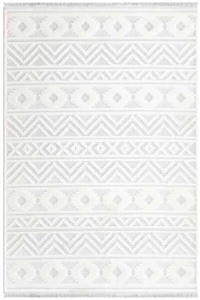 Silk Shuttle Rug Almond Collection Soft Textured Rug Kilim Living Room Kitchen Hallway Runner Machine Rug - 4
