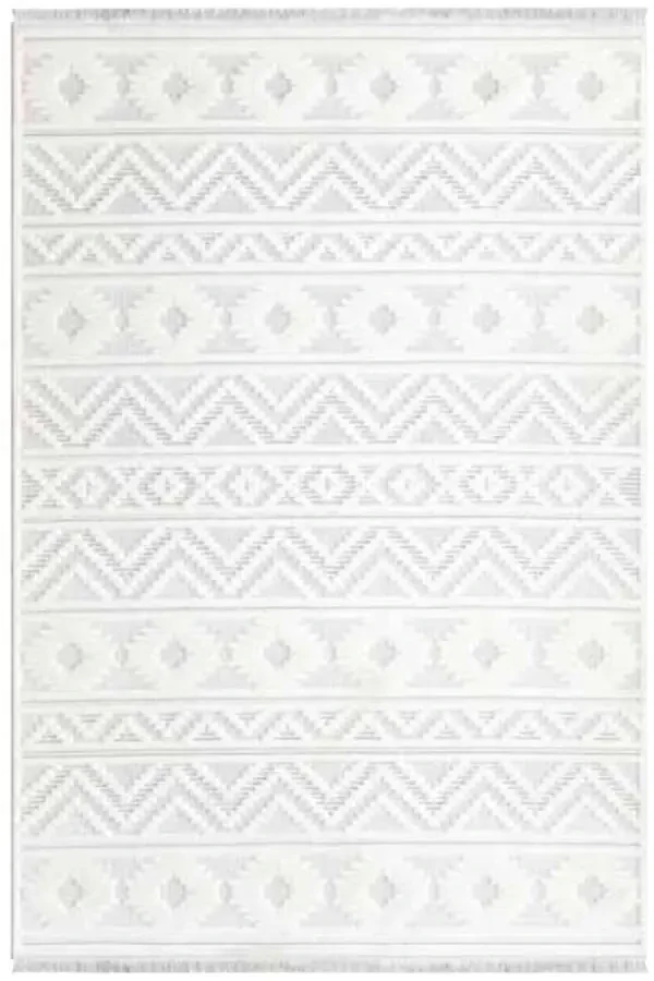 Silk Shuttle Rug Almond Collection Soft Textured Rug Kilim Living Room Kitchen Hallway Runner Machine Rug - 4