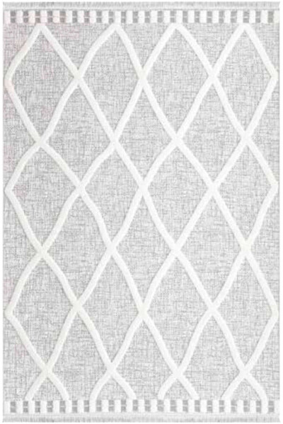 Silk Shuttle Rug Almond Collection Soft Textured Rug Kilim Living Room Kitchen Hallway Runner Machine Rug - SENSE (1)