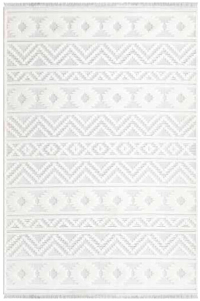 Silk Shuttle Rug Almond Collection Soft Textured Rug Kilim Living Room Kitchen Hallway Runner Machine Rug - 4