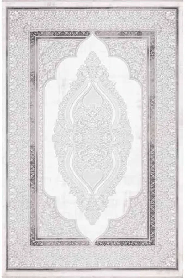 Silk Shuttle Rug Gordion Collection Soft Textured Rug Kilim Living Room Kitchen Hallway Runner Machine Rug - 1