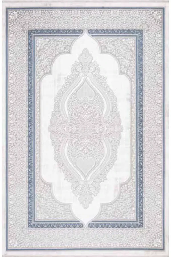 Silk Shuttle Rug Gordion Collection Soft Textured Rug Kilim Living Room Kitchen Hallway Runner Machine Rug - 2