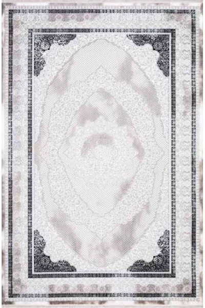 Silk Shuttle Rug Gordion Collection Soft Textured Rug Kilim Living Room Kitchen Hallway Runner Machine Rug - 3