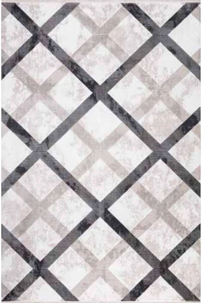 Silk Shuttle Rug Gordion Collection Soft Textured Rug Kilim Living Room Kitchen Hallway Runner Machine Rug - 4