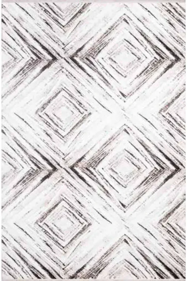 Silk Shuttle Rug Gordion Collection Soft Textured Rug Kilim Living Room Kitchen Hallway Runner Machine Rug - 5