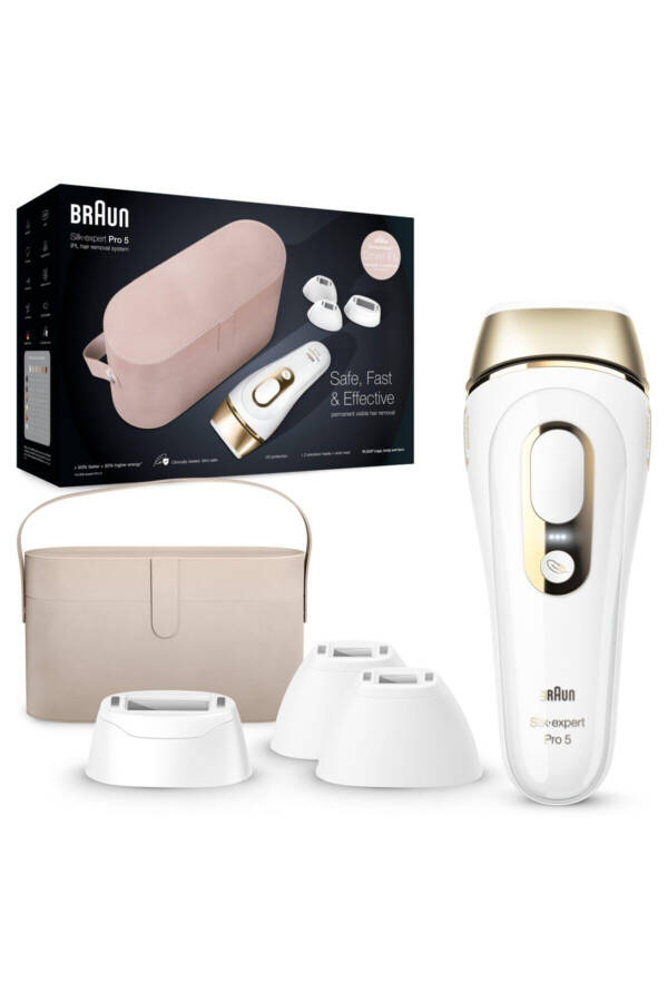 Silk·expert Pro5 Pl5347 New Generation IPL 400,000 Flash IPL 3 Head Hair Removal Device - 6