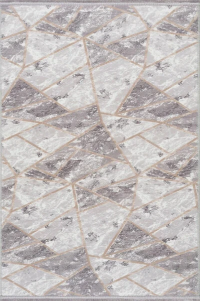 Silliq, uzun, chiroyli, yupqa, tozalab boʻladigan jel gilamchani kesish uchun rulo shaklidagi marble naqshli - 2