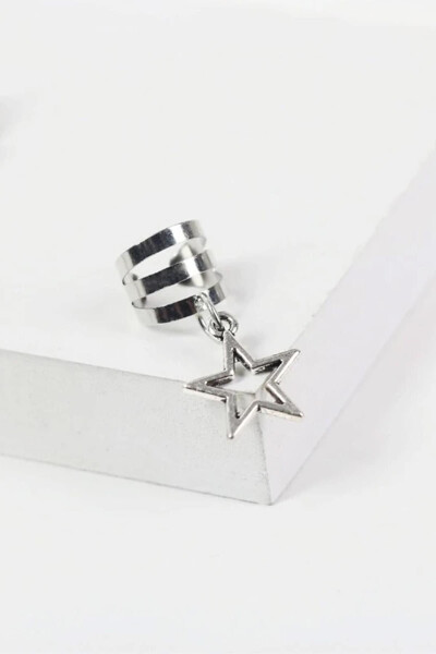 Silver Bohemian Star Hair Clip Set 5 Pieces - 2