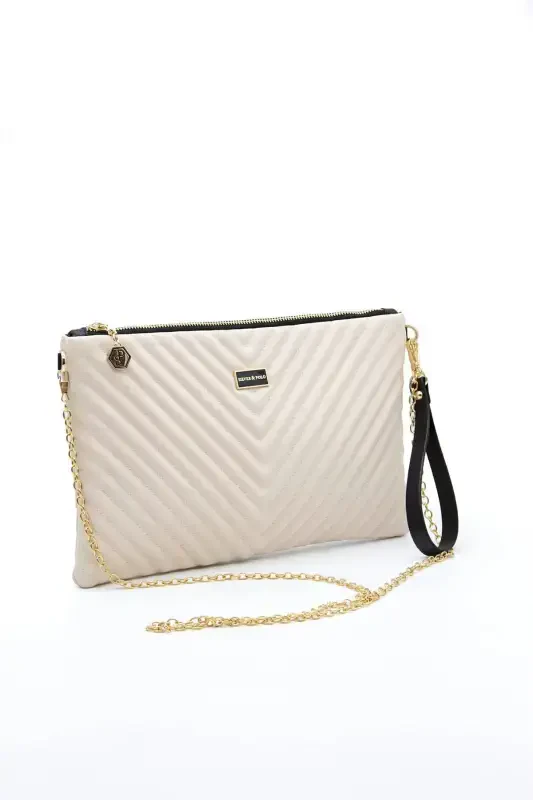 Silver & Polo Beige - Beige Sp1034 Women's Portfolio & Clutch - 5