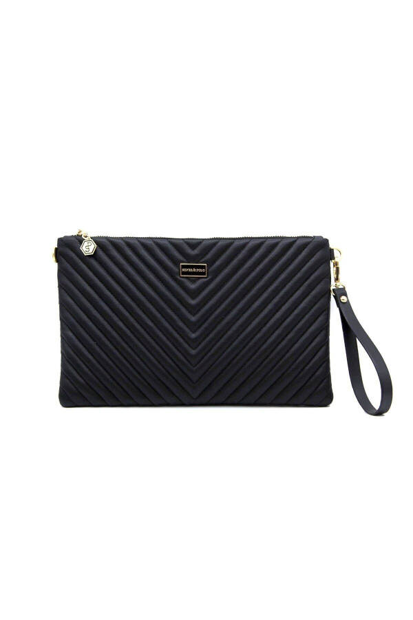 Silver & Polo Black - Black Sp1034 Women's Portfolio & Clutch - 10