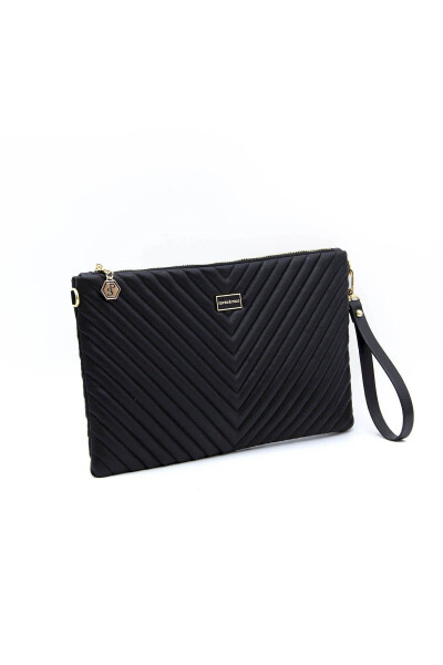 Silver & Polo Black - Black Sp1034 Women's Portfolio & Clutch - 11