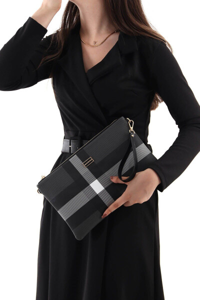 Silver & Polo Black - Black Sp1034 Women's Portfolio & Clutch - 1