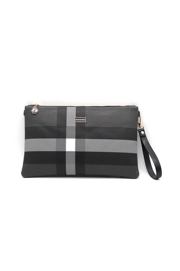 Silver & Polo Black - Black Sp1034 Women's Portfolio & Clutch - 2