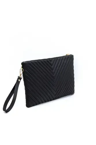 Silver & Polo Siyah - Siyah SP1034 Kadın Portföy & Clutch-152 SİYAH - 5