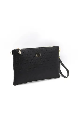 Siyah - Siyah SP1034 Kadın Portföy & Clutch-46 SİYAH - 4