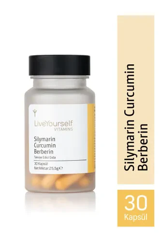 Silymarin Curcumin Berberine - LIVE YOURSELF