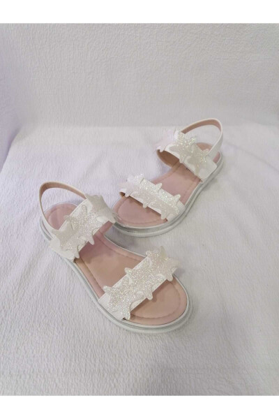 SIM DETAILED PLATFORM GIRLS SANDALS - 5