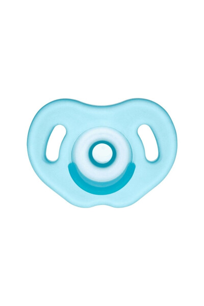 Simetrik Uçlu Full Silikon Emzik No: 1 0-6 Ay 561 - WEE BABY (1)