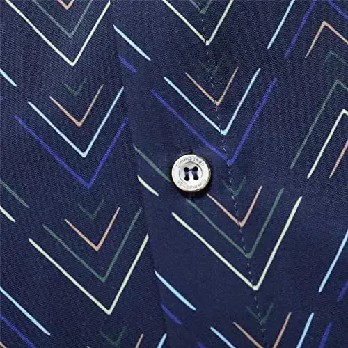 Simmashah Mens Hawaiian Shirt, Short Sleeves Button Down Beach Clothing, Unisex Summer Flamingos Casual Aloha Floral Shirts - 5