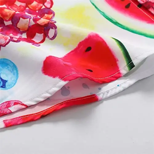 Simmashah Mens Hawaiian Shirt, Short Sleeves Button Down Beach Clothing, Unisex Summer Flamingos Casual Aloha Floral Shirts - 6