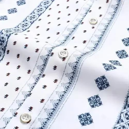 Simmashah Mens Gavayi ko'ylagi, Qisqa yengli tugmachali plyaj kiyimlari, Unisex yozgi flamingolar Kundalik Aloha gul ko'ylaklari - 5