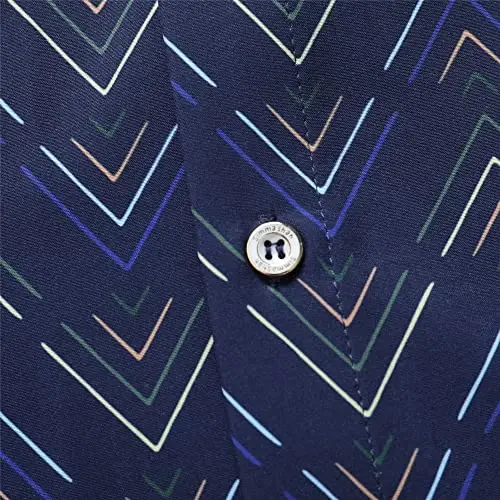 Simmashah Mens Gavayi Ko'ylagi, Qisqa Yengli Tugmali Plaj Kiyimi, Unisex Yozgi Flamingolar Tasodifiy Aloha Gullu Ko'ylaklar - 5