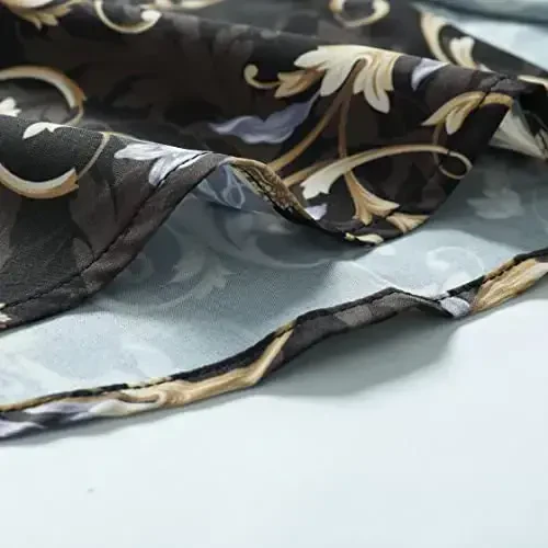 Simmashah Mens Gavayi ko'ylagi, Qisqa yengli tugmali plyaj kiyimlari, Unisex yozgi flamingolar tasodifiy Aloha gul ko'ylaklari - 6