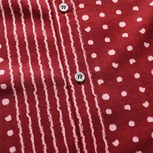 Simmashah Mens Hawaiian Shirt, Short Sleeves Button Down Beach Clothing, Unisex Summer Flamingos Casual Aloha Floral Shirts - 5