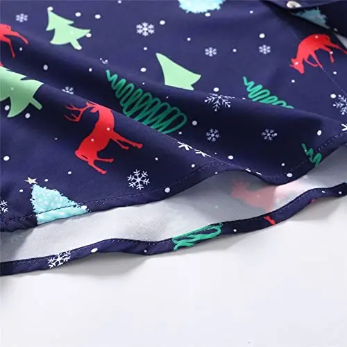 Simmashah Mens Hawaiian Shirt, Short Sleeves Button Down Beach Clothing, Unisex Summer Flamingos Casual Aloha Floral Shirts - 6