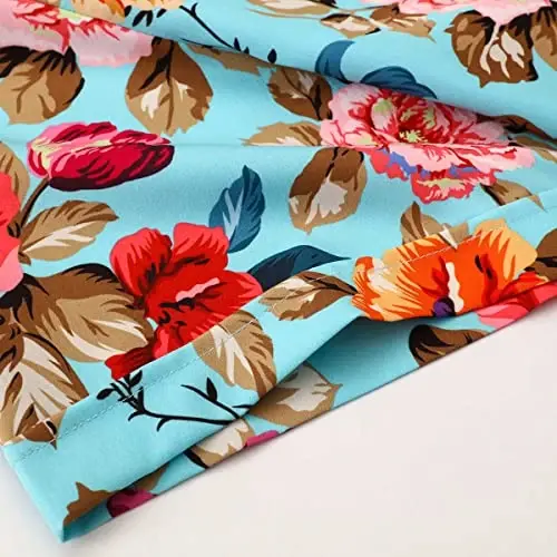 Simmashah Mens Hawaiian Shirt, Short Sleeves Button Down Beach Clothing, Unisex Summer Flamingos Casual Aloha Floral Shirts - 6