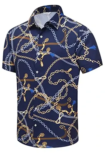 Simmashah Mens Hawaiian Shirt, Short Sleeves Button Down Beach Clothing, Unisex Summer Flamingos Casual Aloha Floral Shirts 