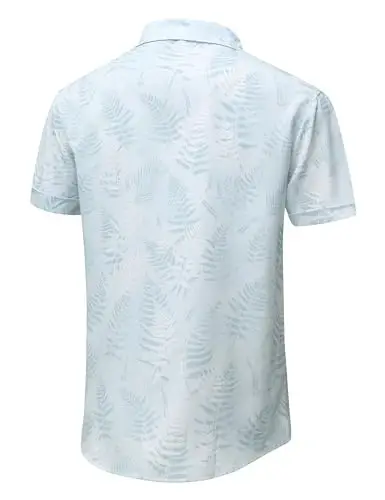 Simmashah Mens Hawaiian Shirt, Short Sleeves Button Down Beach Clothing, Unisex Summer Flamingos Casual Aloha Floral Shirts - 4
