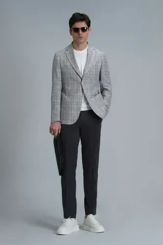 Simon Smart Erkaklar uchun Chino Shimlar Slim Fit Yashil - 3