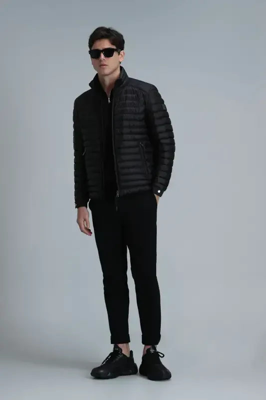 Simon Smart Men's Chino Pants Slim Fit Black - 5